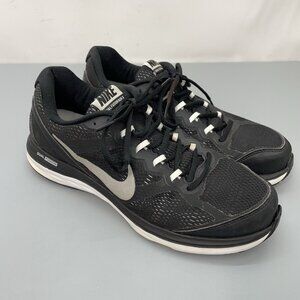 Nike Dual Fusion Run 3 Sneakers Shoes Athletic Running Training Black Mens 8.5
